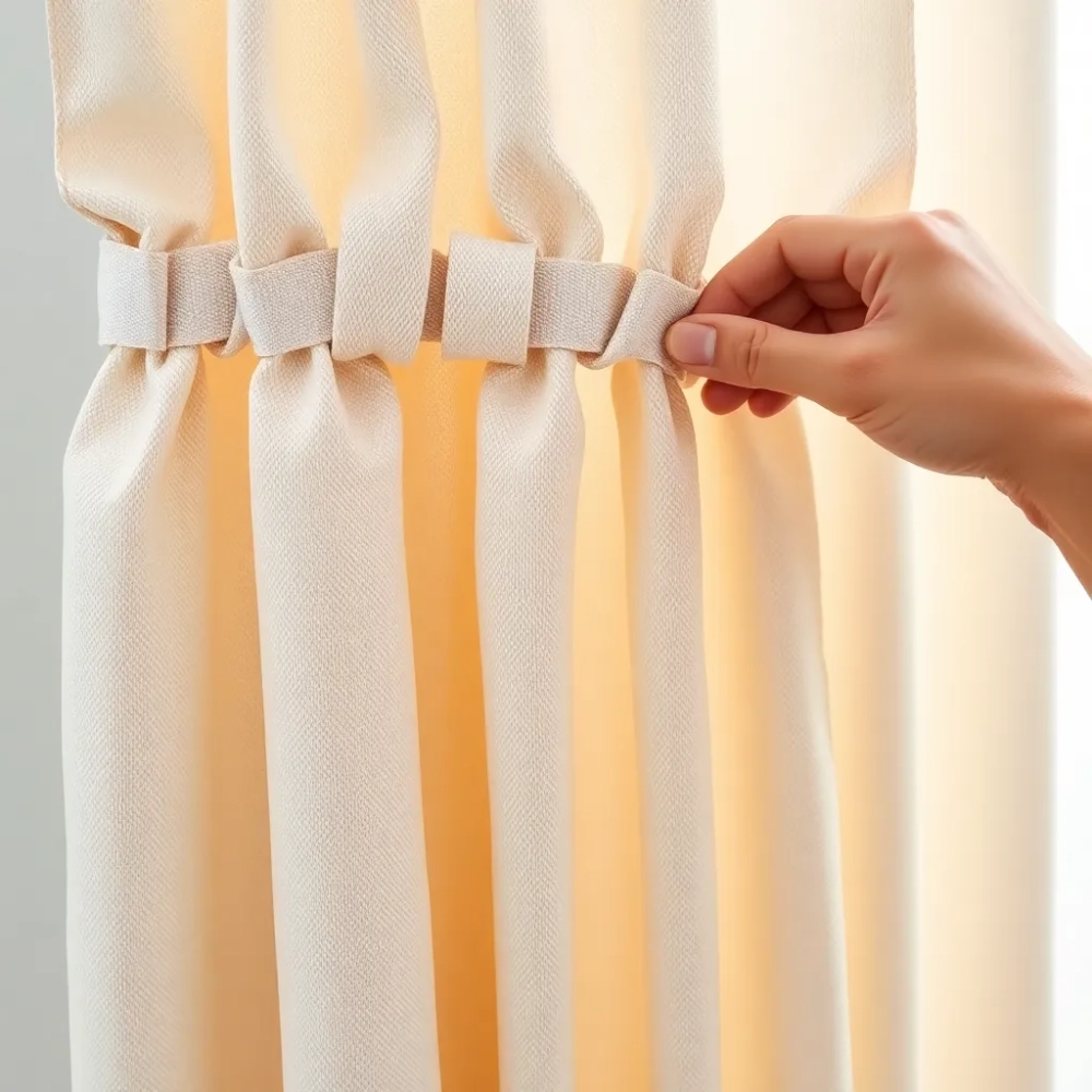 Jak marszczyć zasłony na taśmie