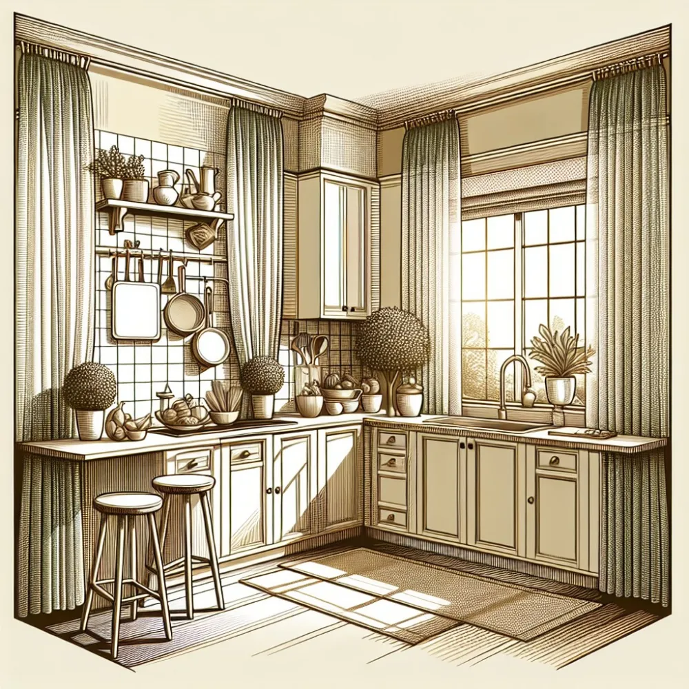 Pomysł Na Zasłony Do Kuchni