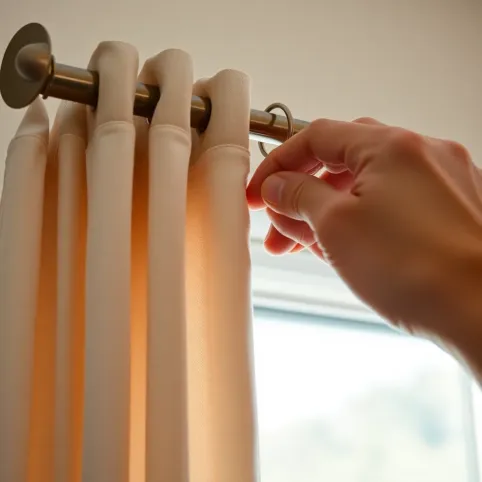 Jak upiąć zasłony na karniszu