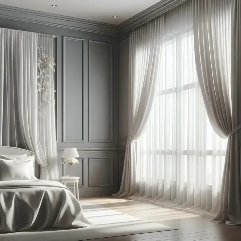 Jakie Zasłony Do Szarych Ścian W Sypialni