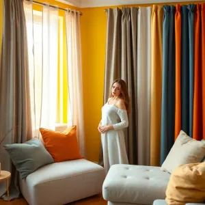 Jakie Zasłony Do Żółtej Ściany