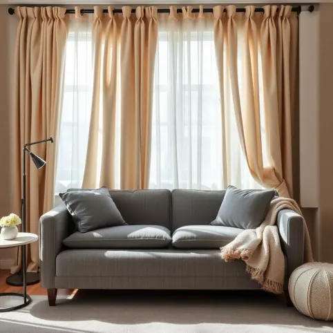 Szara Kanapa Jakie Zasłony