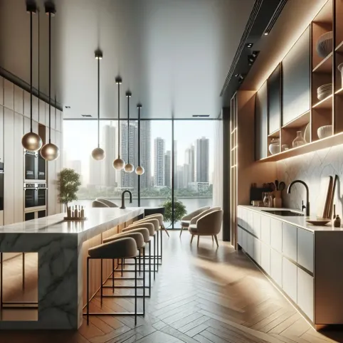 wykończenie kuchni Warszawa