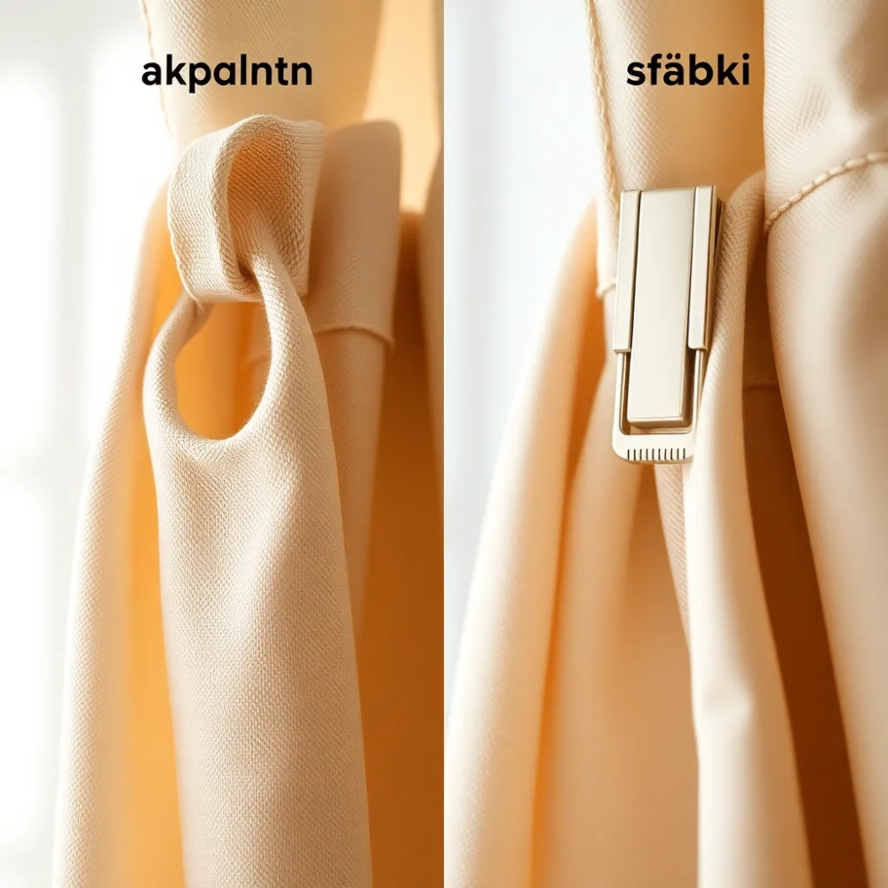 Zasłony na agrafki czy żabki